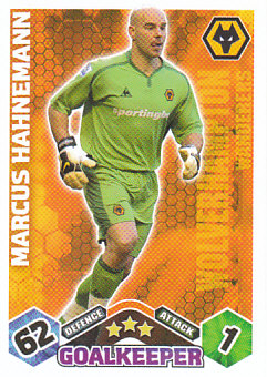 Marcus Hahnemann Wolverhampton Wanderers 2009/10 Topps Match Attax #EX53